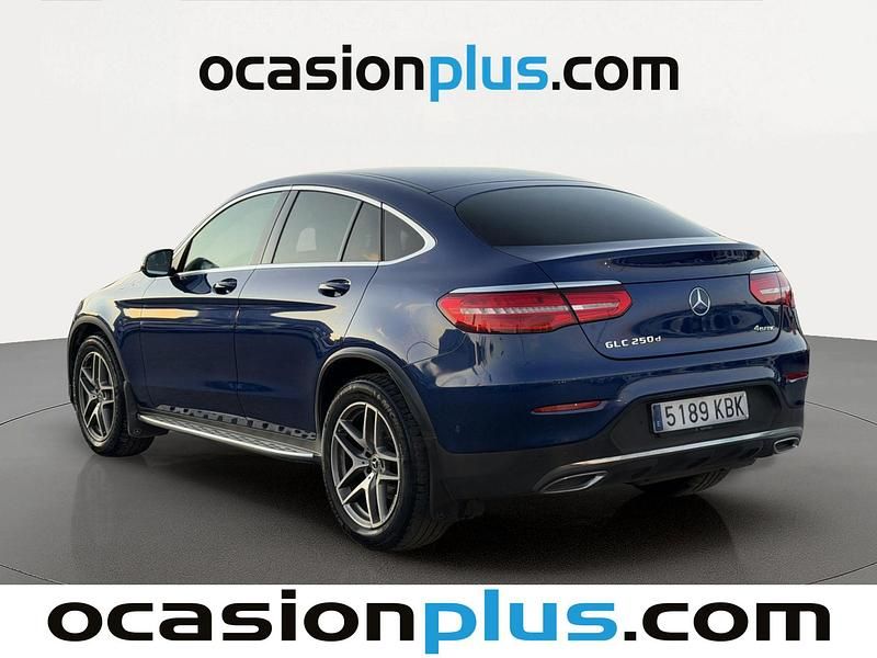 Usado Mercedes GLC250 AMG 204 CV (150 kW) 2017 Azul SUV