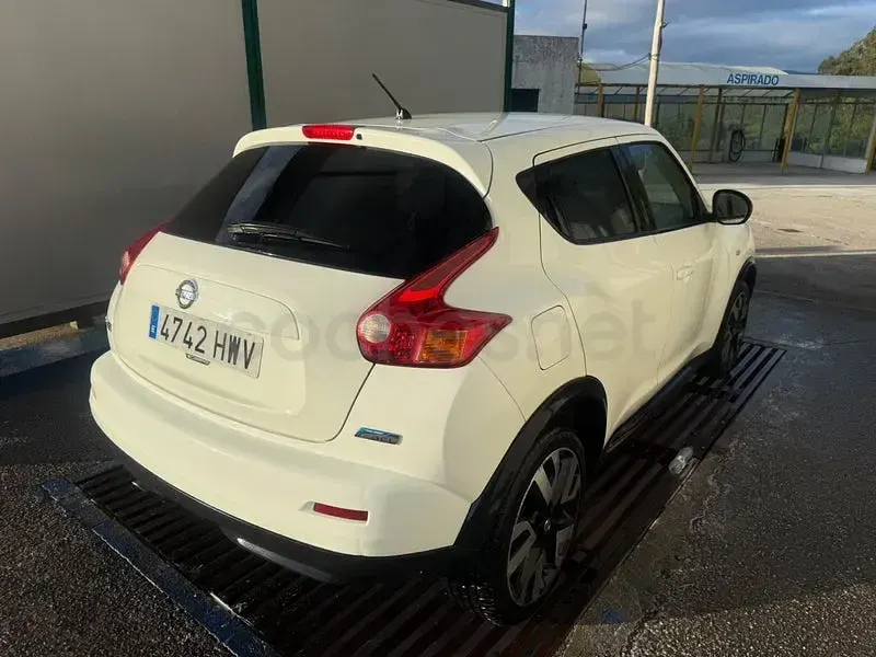 Usado Nissan Juke Tekna 110 CV (80 kW) 2014 Blanco SUV