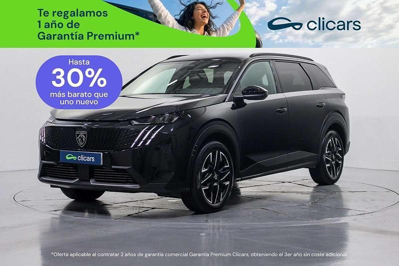 Usado Peugeot 5008 Allure 136 CV (100 kW) 2025 Negro SUV