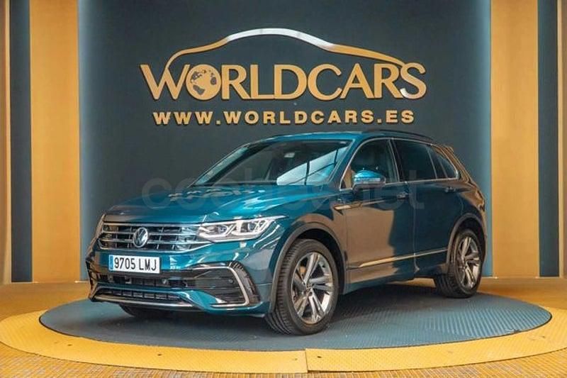 Usado VW Tiguan R-line 151 CV (111 kW) 2021 Azul SUV