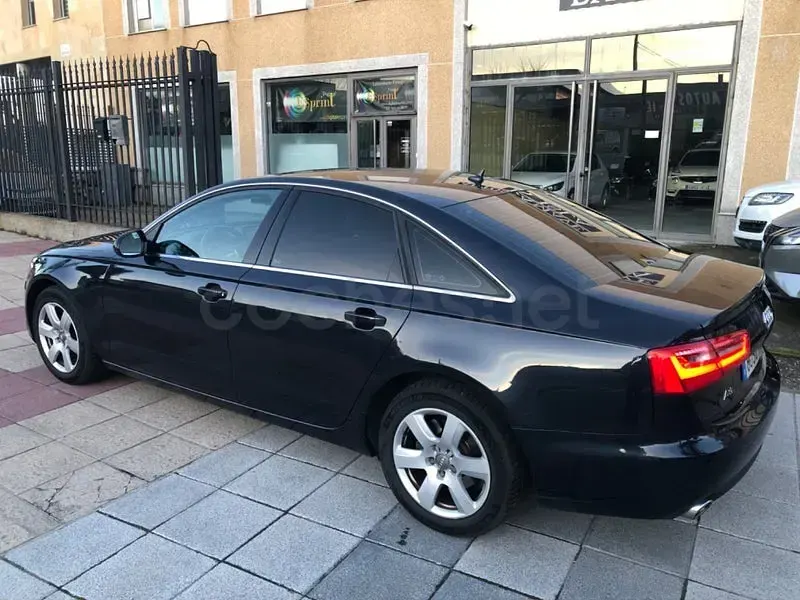 Usado Audi A6 204 CV (150 kW) 2014 Azul Berlina