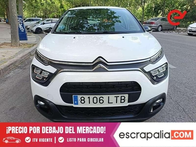 Usado Citroën C3 Feel 99 CV (72 kW) 2021 Blanco Utilitario