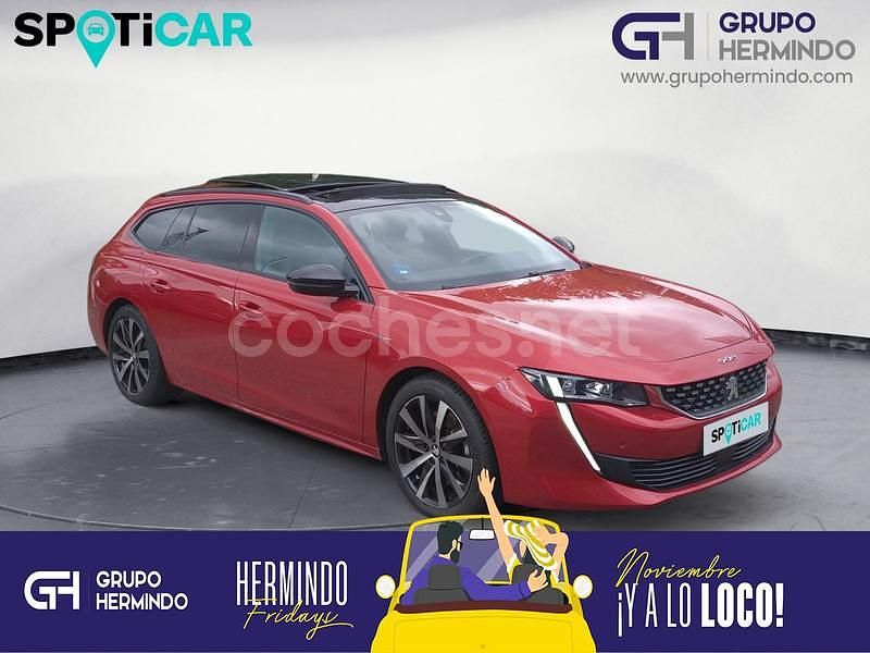 Rojo Usado 2020 Peugeot 508 GT-line Familiar | 21.500 € - Imagen 1/4