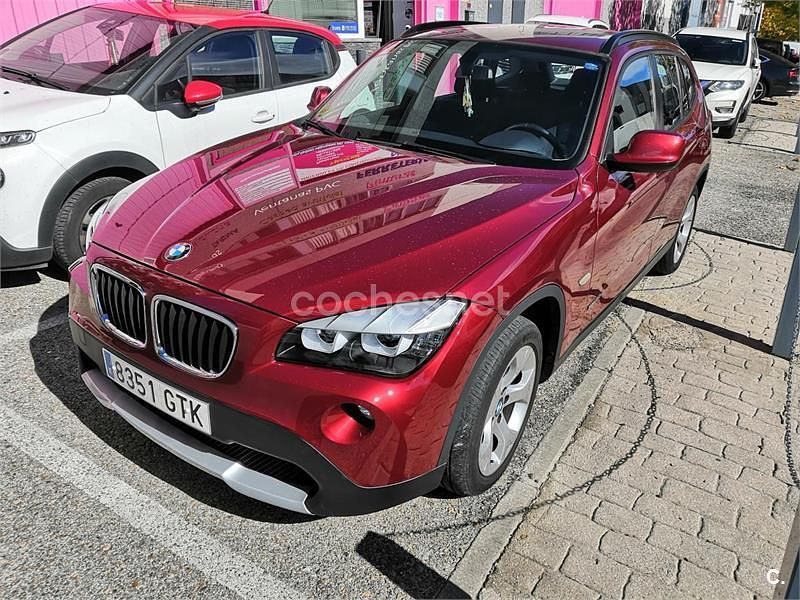Usado BMW X1 177 CV (130 kW) 2010 Granate SUV