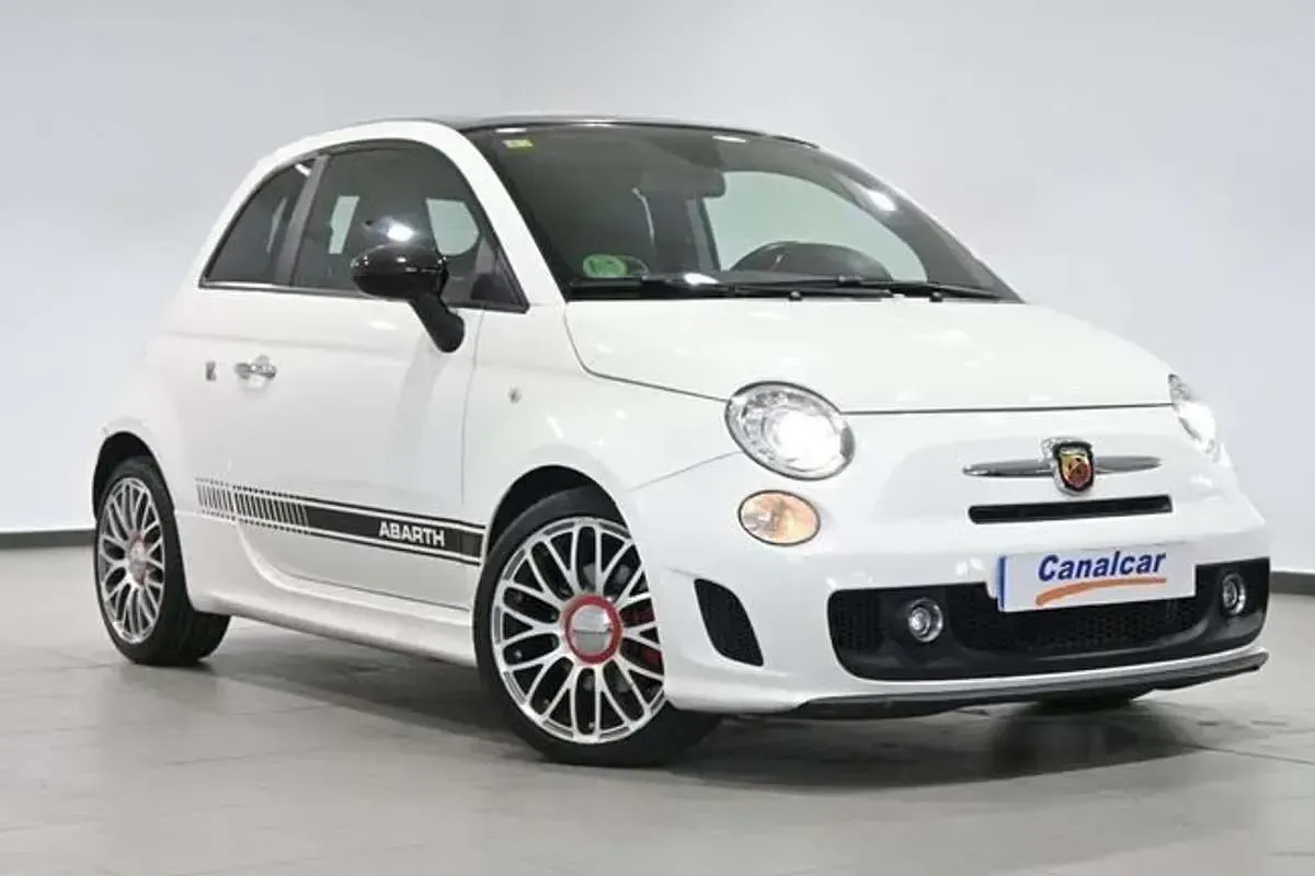Usado Abarth 500 140 CV (102 kW) 2015 Blanco Utilitario