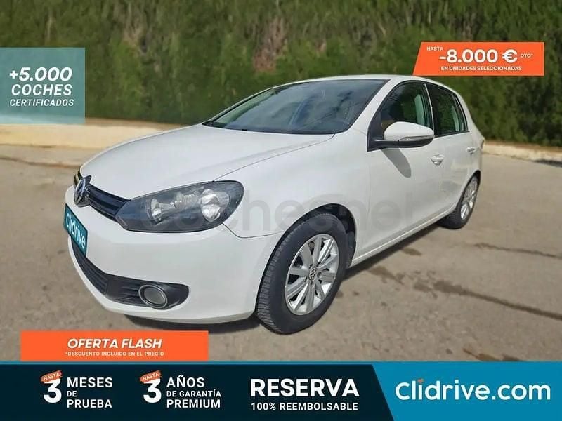 Usado VW Golf VI 105 CV (77 kW) 2011 Blanco Utilitario