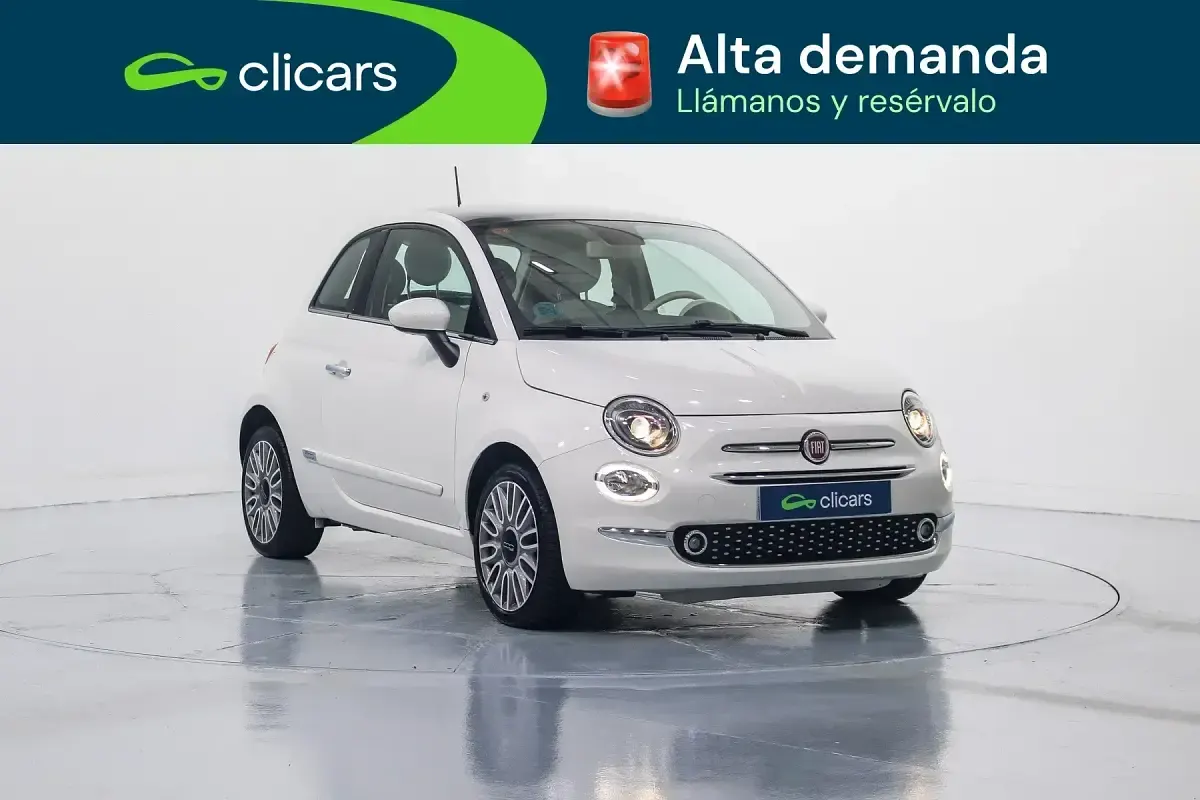 Usado Fiat 500 Lounge 69 CV (50 kW) 2019 Beige Berlina