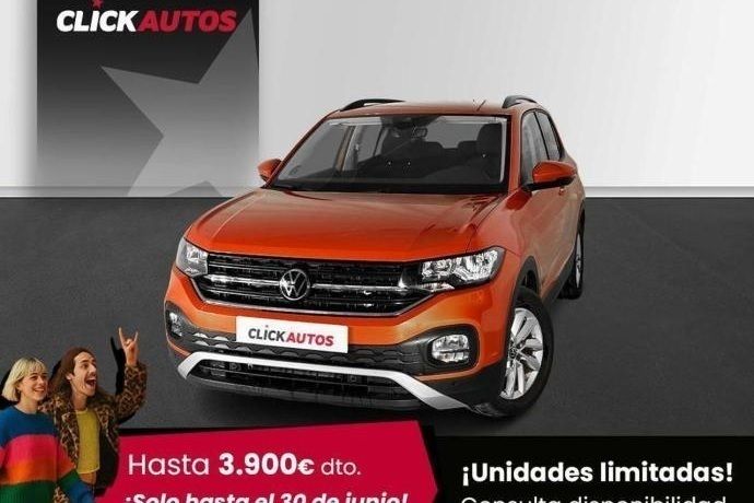 Negro Usado 2022 VW T-Cross Advance SUV | 15.000 € (Super precio) - Imagen 1/4