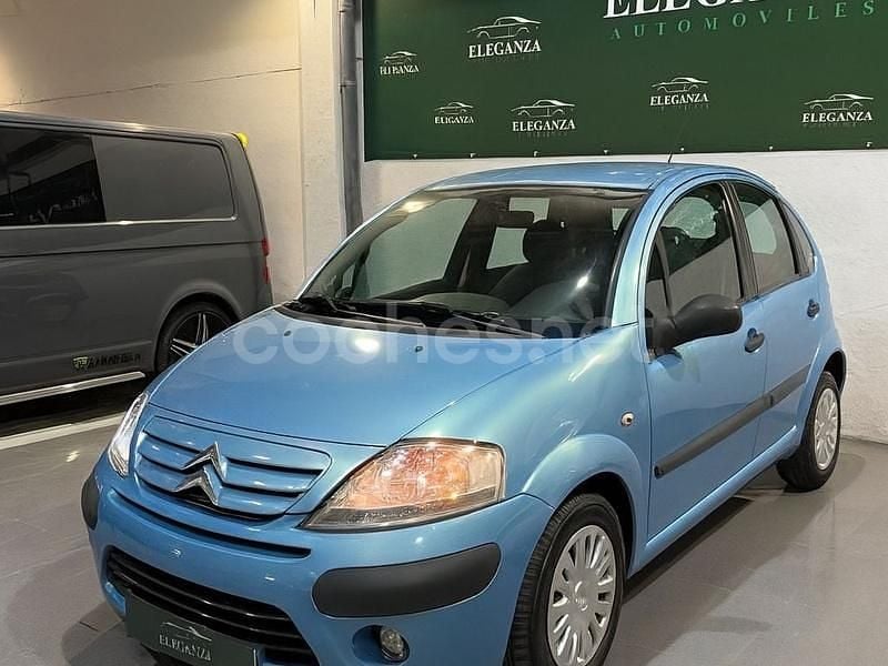 Usado Citroën C3 Exclusive 70 CV (51 kW) 2009 Azul Berlina