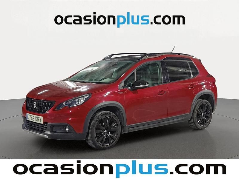 Rojo Usado 2018 Peugeot 2008 GT-line SUV | 10.355 € (Precio justo) - Imagen 1/4