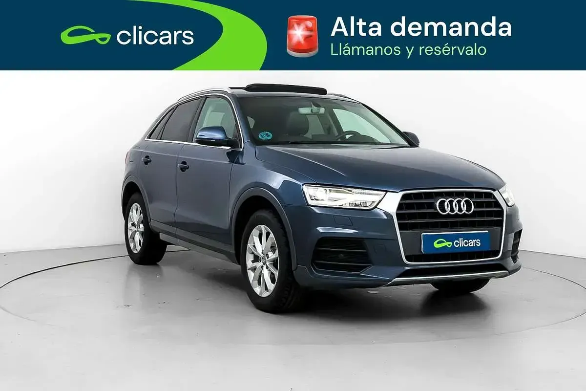 Usado Audi Q3 Design 150 CV (110 kW) 2015 Azul SUV