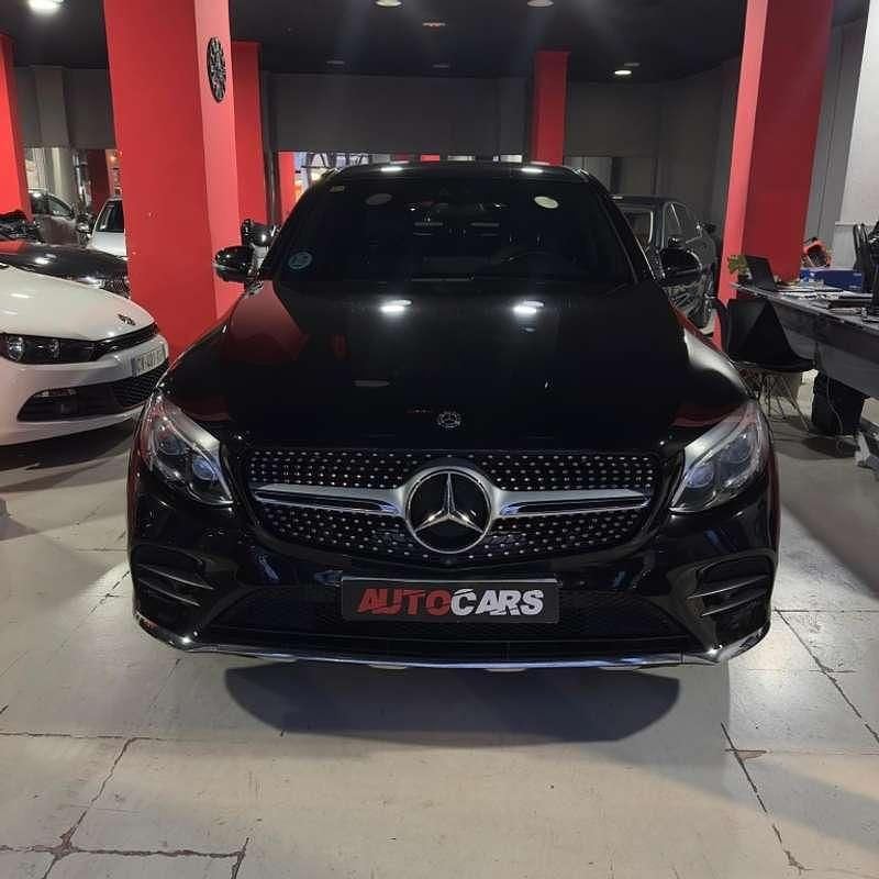 Usado Mercedes GLC220 170 CV (125 kW) 2018 Negro Coupe