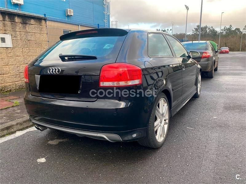 Usado Audi S3 265 CV (194 kW) 2007 Negro Utilitario