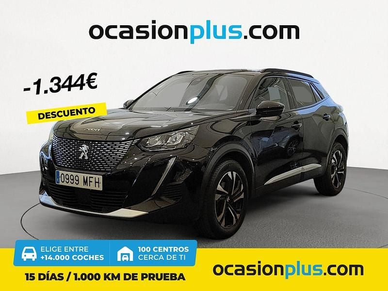 Negro Usado 2023 Peugeot 2008 Allure SUV | 14.790 € (Precio justo) - Imagen 1/4