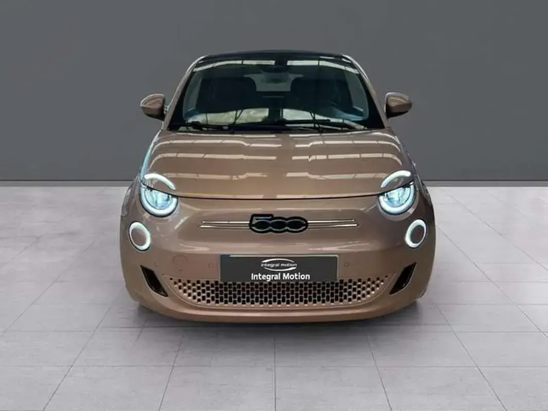 Usado Fiat 500e Icon 86 kW (118 CV) 2020 Amarillo Descapotable