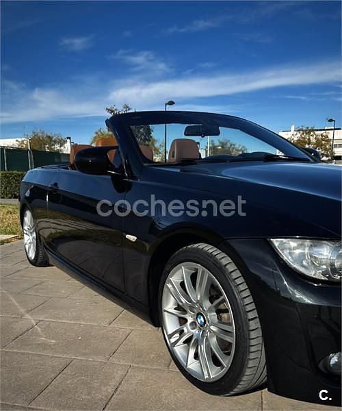 Usado BMW 320 Cabriolet Shadowline 177 CV (130 kW) 2009 Negro Descapotable