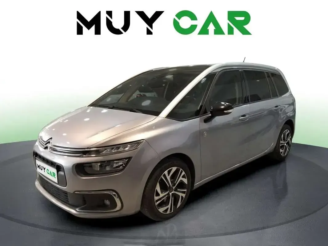 Usado Citroën C4 SpaceTourer PureTech 131 CV (96 kW) 2021 Gris Monovolumen
