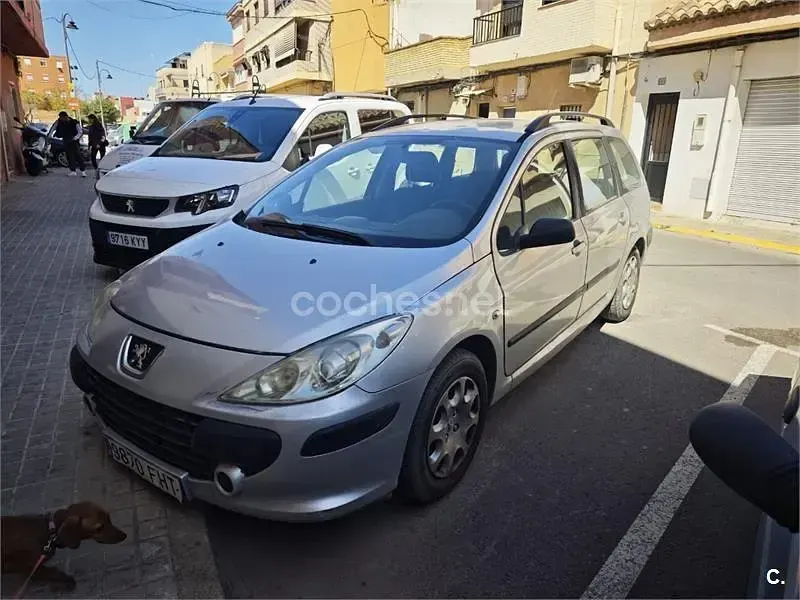 Usado Peugeot 307 90 CV (66 kW) 2006 Gris / plata Familiar