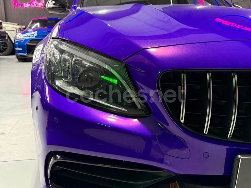 Usado Mercedes C63S AMG 510 CV (375 kW) 2019 Blanco Berlina