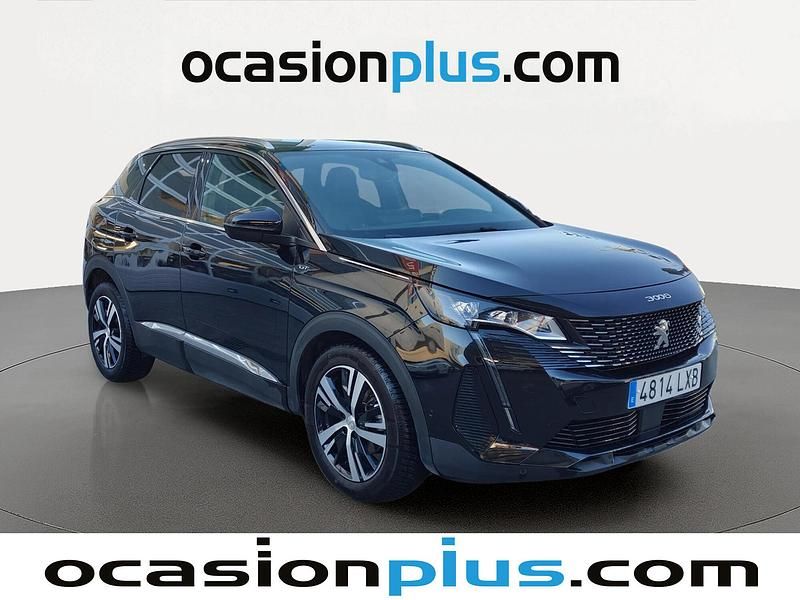 Usado Peugeot 3008 GT 130 CV (95 kW) 2022 Negro SUV