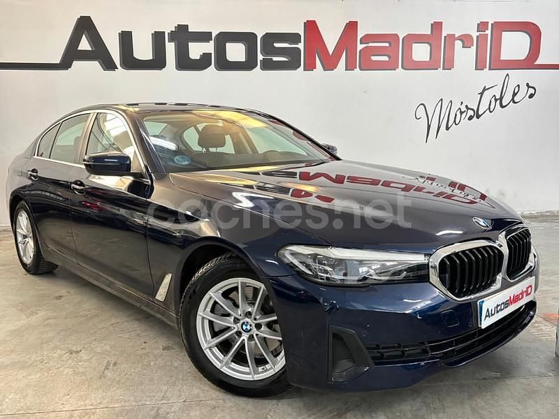 Azul Usado 2022 BMW 520 Berlina | 39.490 € (Caro) - Imagen 1/4