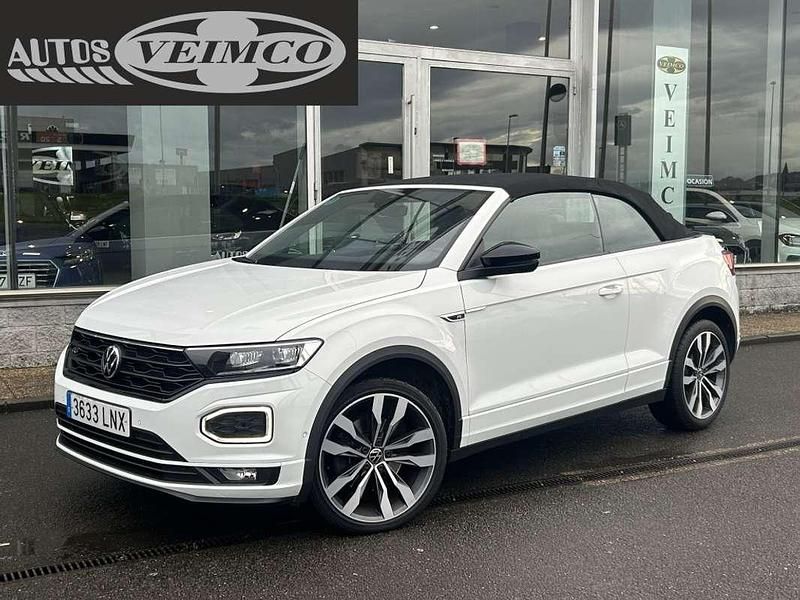 Usado VW T-Roc Cabriolet R-line 150 CV (110 kW) 2021 Blanco Descapotable