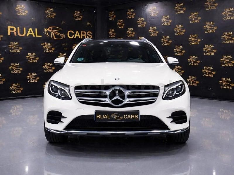 Usado Mercedes GLC250 204 CV (150 kW) 2017 Blanco SUV