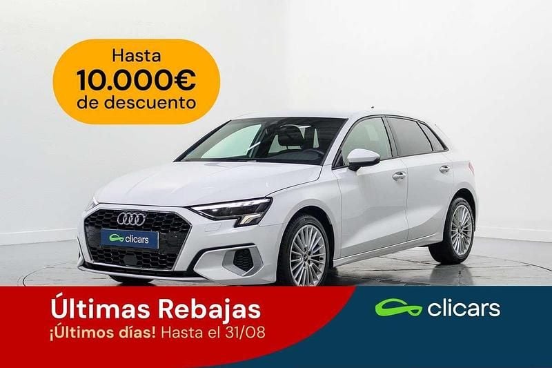 Blanco Usado 2022 Audi A3 Sportback Advanced Utilitario | 21.190 € (Precio justo) - Imagen 1/4