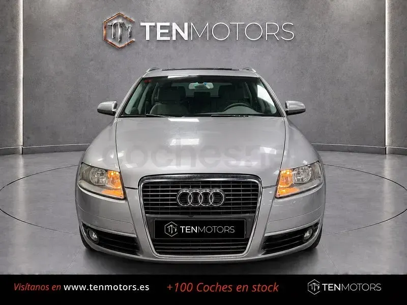 Usado Audi A6 140 CV (102 kW) 2007 Gris / plata Familiar