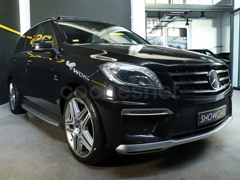 Usado Mercedes ML63 AMG AMG 525 CV (386 kW) 2014 Negro SUV