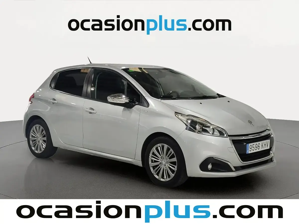 Usado Peugeot 208 Style 82 HP (60 kW) 2018 Cinzento Citadino