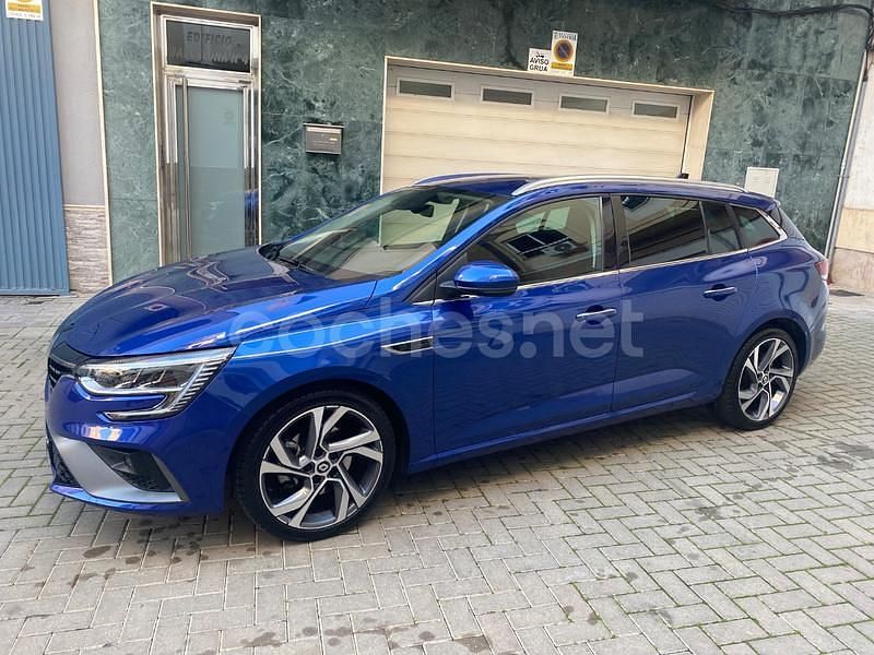 Usado Renault Mégane GrandTour R.S. 160 CV (117 kW) 2021 Azul Familiar