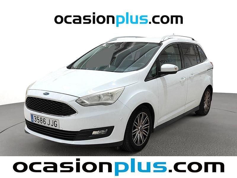 Blanco Usado 2015 Ford Grand C-Max Trend Monovolumen | 10.450 € (Un poco caro) - Imagen 1/4