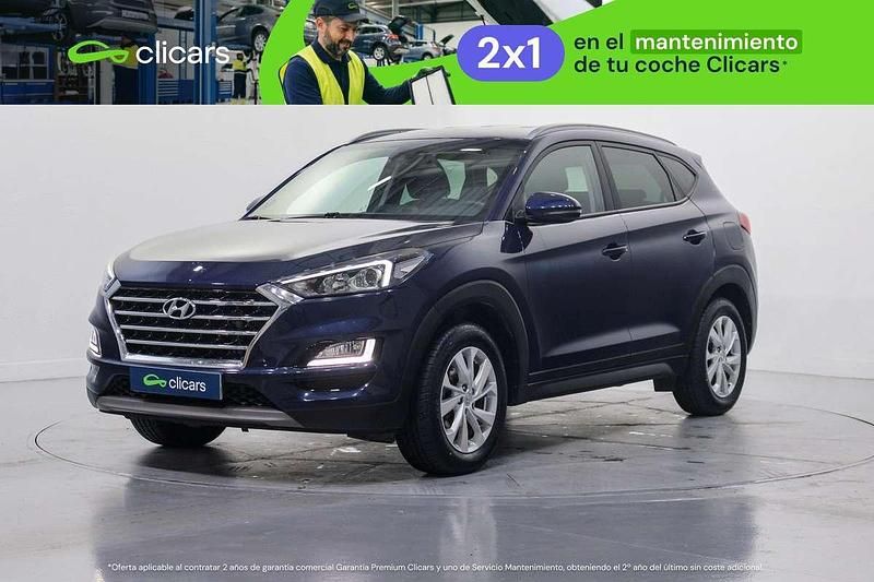 Usado Hyundai Tucson 116 CV (85 kW) 2021 Azul SUV