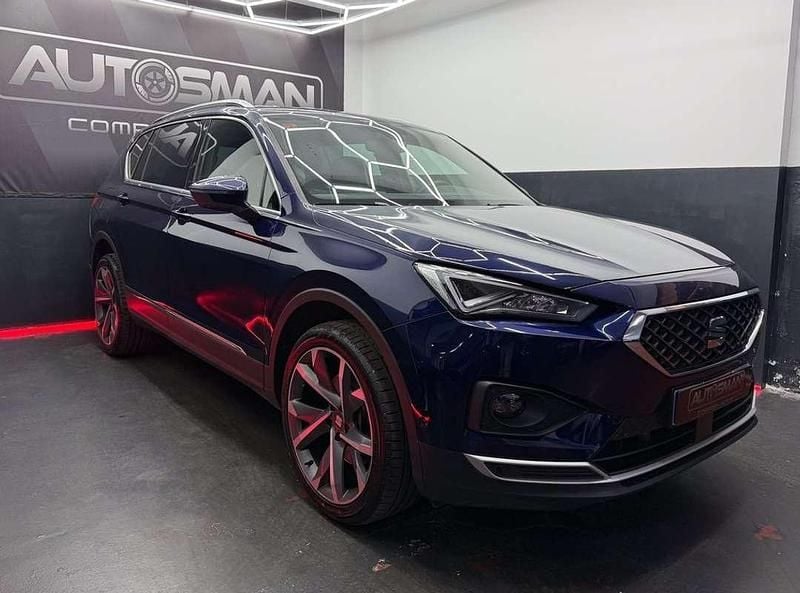 Usado Seat Tarraco 4Drive 190 CV (139 kW) 2019 Azul SUV