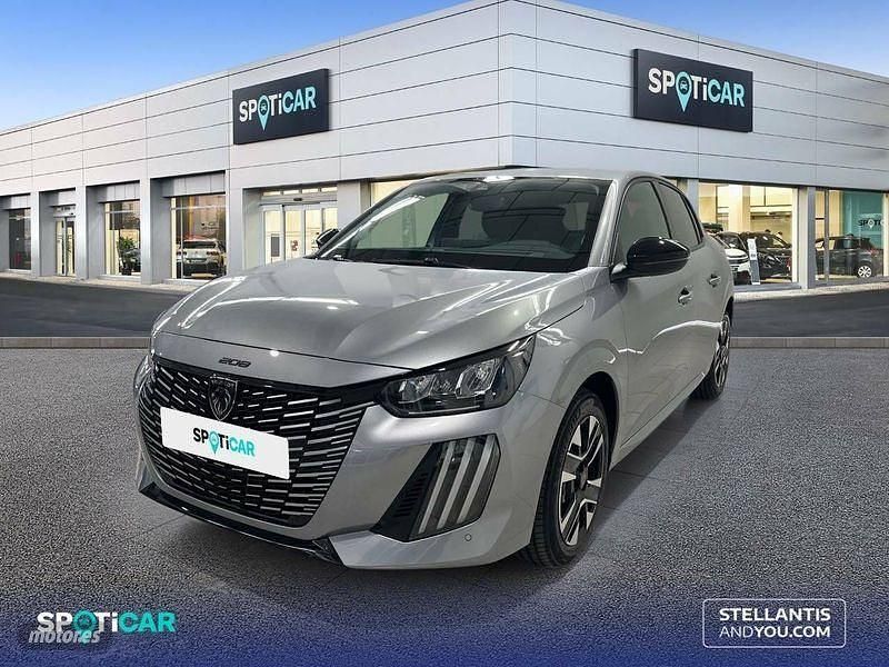 Gris Usado 2024 Peugeot 208 Allure Utilitario | 19.595 € (Precio justo) - Imagen 1/4