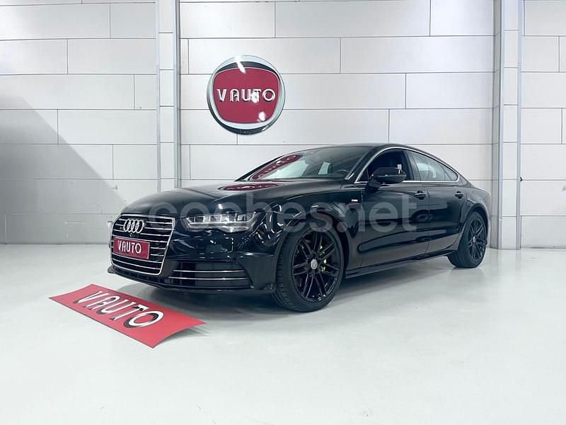 Usado Audi A7 Sportback 218 CV (160 kW) 2017 Negro Utilitario