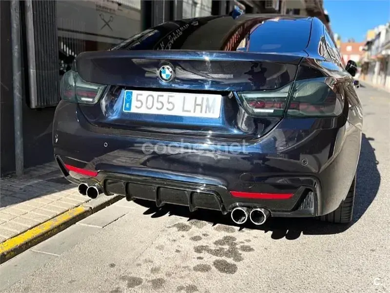 Usado BMW 420 190 CV (139 kW) 2017 Negro Coupe