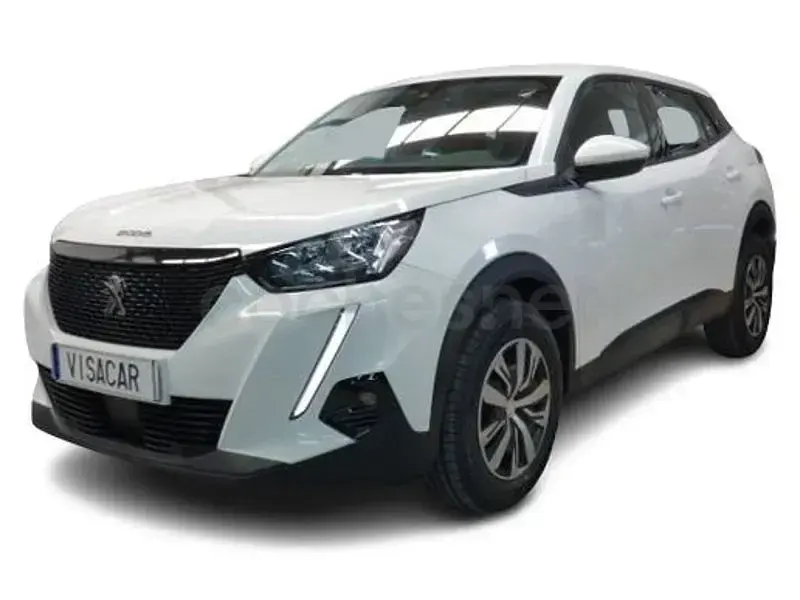 Usado Peugeot 2008 Active 100 CV (73 kW) 2021 Blanco SUV