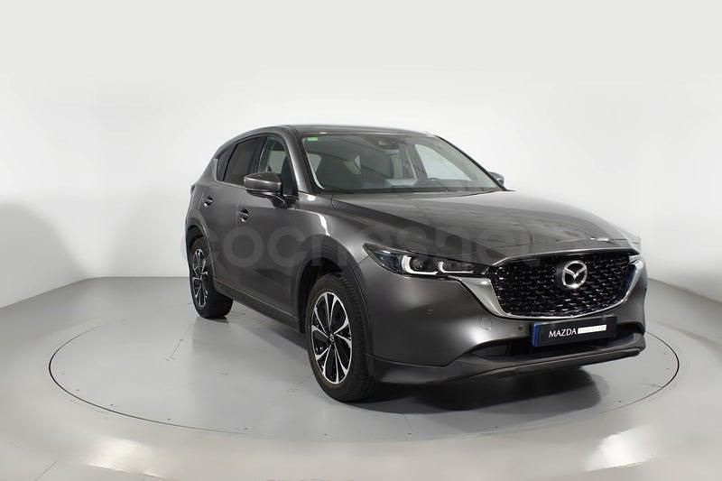 Usado Mazda CX-5 165 CV (121 kW) 2021 Gris / plata SUV