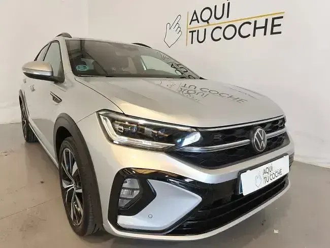 Usado VW Taigo R-line 150 CV (110 kW) 2022 Gris / plata SUV