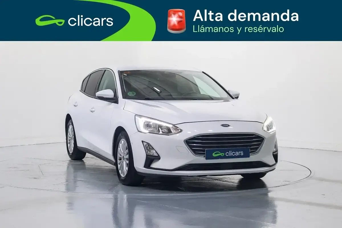 Usado Ford Focus Titanium 150 CV (110 kW) 2019 Blanco Berlina
