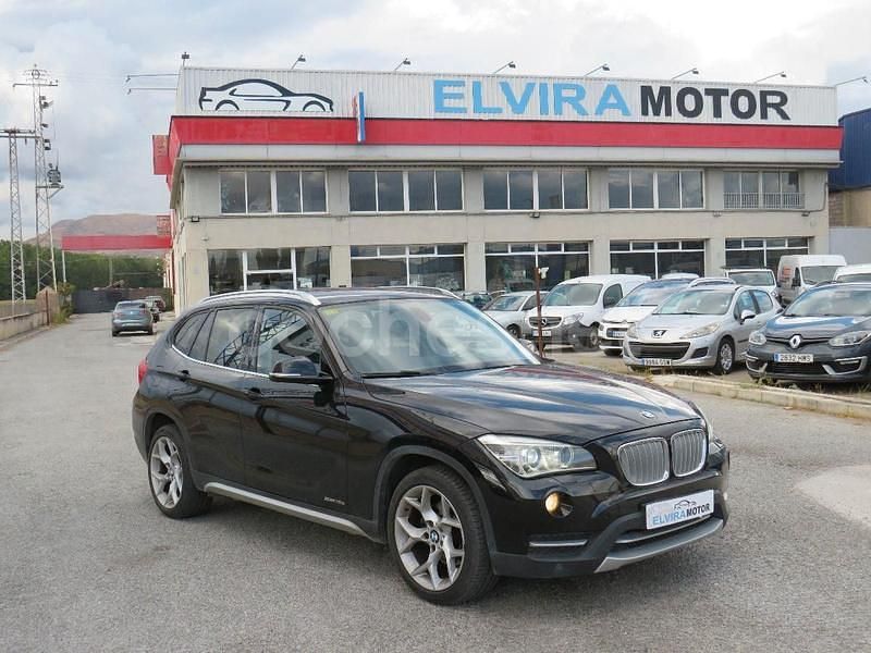 Negro Usado 2014 BMW X1 SUV | 12.900 € (Un poco caro) - Imagen 1/4