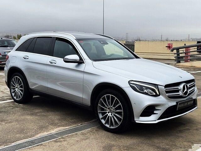 Gris / plata Usado 2018 Mercedes GLC220 AMG line SUV | 34.500 € (Precio justo) - Imagen 1/4