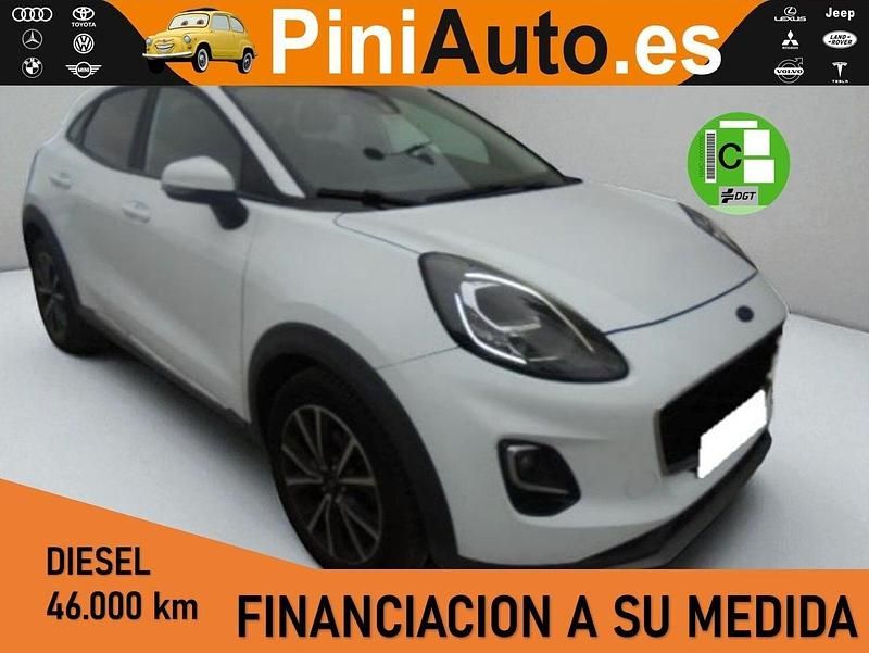 Blanco Usado 2022 Ford Puma Titanium SUV | 18.490 € (Precio justo) - Imagen 1/4