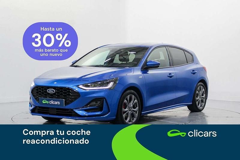 Azul Usado 2023 Ford Focus ST-Line Utilitario | 16.790 € (Buen precio) - Imagen 1/4