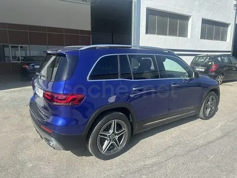Usado Mercedes GLB200 150 CV (110 kW) 2021 Azul SUV