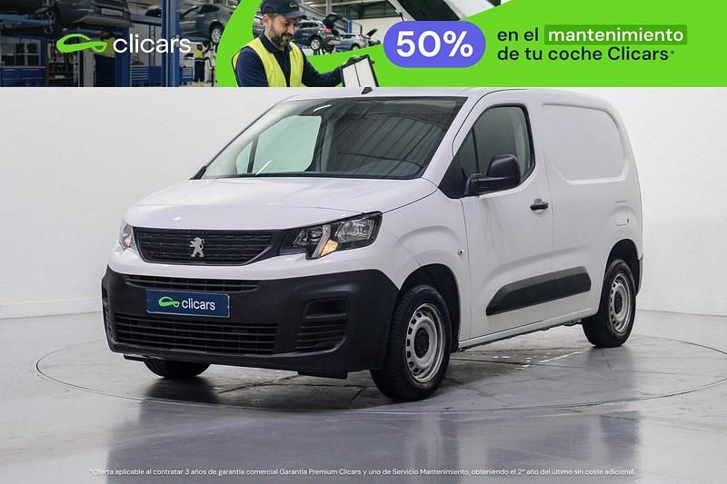 Usado Peugeot Partner S 100 CV (73 kW) 2021 Blanco Monovolumen