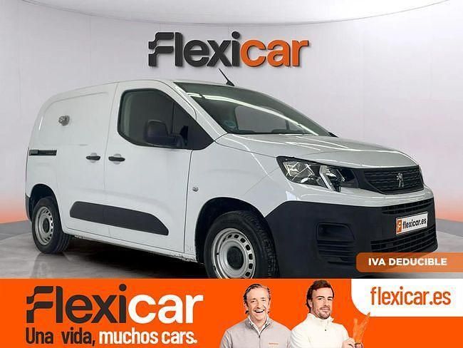 Blanco Usado 2023 Peugeot Partner Van | 18.490 € (Un poco caro) - Imagen 1/4