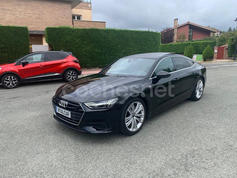 Negro Usado 2021 Audi A7 Sportback Exclusive Utilitario | 49.000 € (Precio justo) - Imagen 1/4
